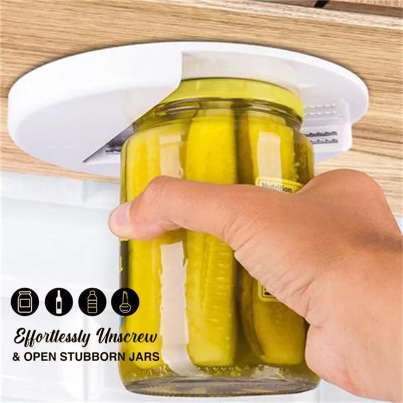 Revolutionary Multifunctional Jar Opener - Effortless Lid Removal for Every Kitchen!